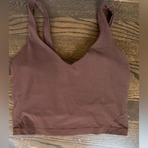 Lululemon Align Tank, Java, Size 4, Like New
